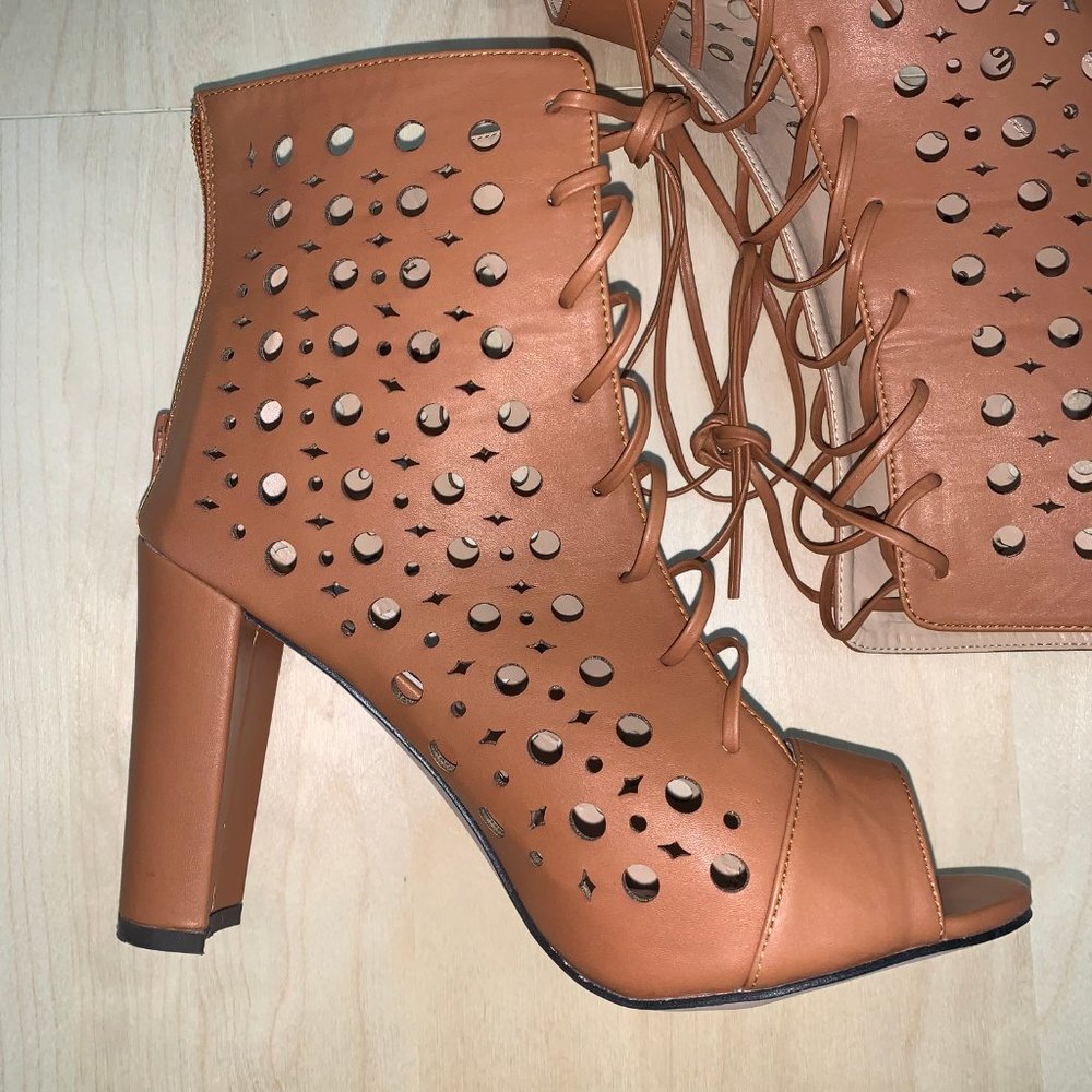 Chase + Chloe Spade Booties